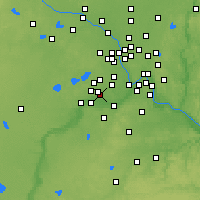 Nearby Forecast Locations - Mine./Fly Cld - Map