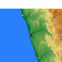 Nearby Forecast Locations - Kleinzee - Map