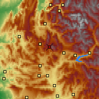 Nearby Forecast Locations - Agnières-en-Dévoluy - Map