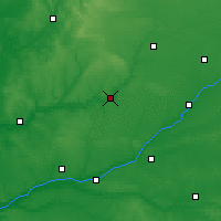 Nearby Forecast Locations - Vendôme - Map