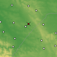 Nearby Forecast Locations - Nowe Sioło - Map