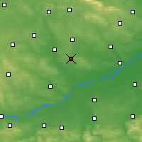 Nearby Forecast Locations - Busko-Zdrój - Map