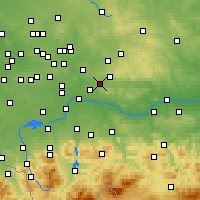 Nearby Forecast Locations - Chrzanów - Map