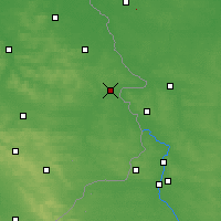 Nearby Forecast Locations - Hrubieszów - Map