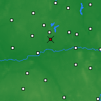 Nearby Forecast Locations - Słupca - Map