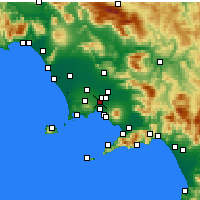 Nearby Forecast Locations - Casoria - Map
