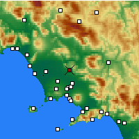 Nearby Forecast Locations - Caserta - Map