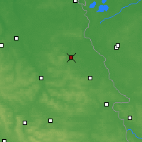 Nearby Forecast Locations - Chełm - Map
