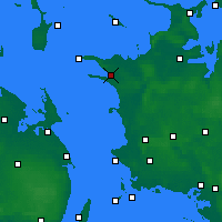 Nearby Forecast Locations - Kalundborg - Map