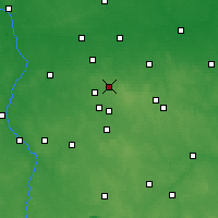 Nearby Forecast Locations - Zgierz - Map