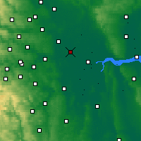 Nearby Forecast Locations - Selby - Map