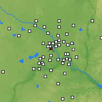 Nearby Forecast Locations - Robbinsdale - Map