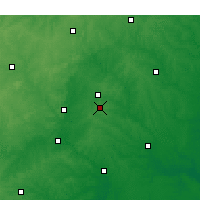Nearby Forecast Locations - Cary - Map