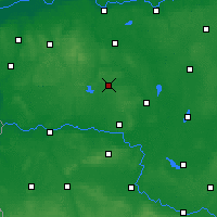 Nearby Forecast Locations - Świebodzin - Map