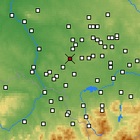 Nearby Forecast Locations - Czerwionka-Leszczyny - Map