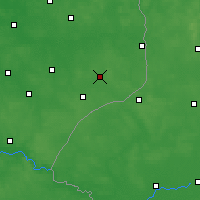 Nearby Forecast Locations - Hajnówka - Map