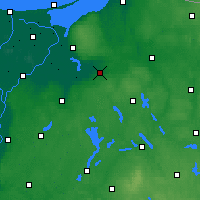 Nearby Forecast Locations - Pasłęk - Map