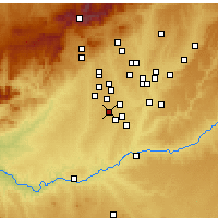 Nearby Forecast Locations - Fuenlabrada - Map