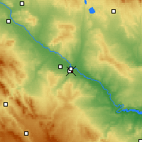 Nearby Forecast Locations - Delicias - Map