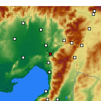 Nearby Forecast Locations - Osmaniye - Map