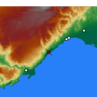 Nearby Forecast Locations - Erdemli - Map
