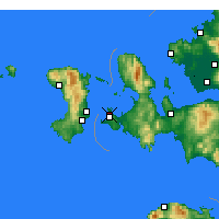 Nearby Forecast Locations - Çeşme - Map