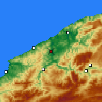 Nearby Forecast Locations - Çaycuma - Map