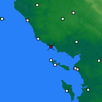 Nearby Forecast Locations - Jard-sur-Mer - Map
