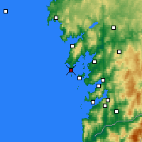 Nearby Forecast Locations - Aguino - Map