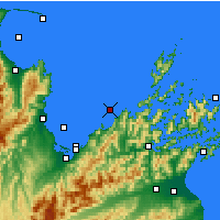 Nearby Forecast Locations - Whangamoa - Map