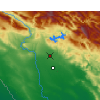 Nearby Forecast Locations - Dezful - Map