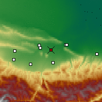 Nearby Forecast Locations - Argun - Map