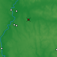Nearby Forecast Locations - Kulebaki - Map