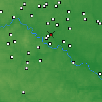 Nearby Forecast Locations - Lyubertsy - Map