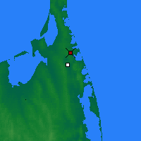 Nearby Forecast Locations - Okha - Map