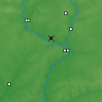Nearby Forecast Locations - Seltso - Map