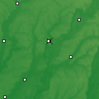 Nearby Forecast Locations - Hadiach - Map