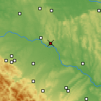 Nearby Forecast Locations - Novyi Rozdil - Map