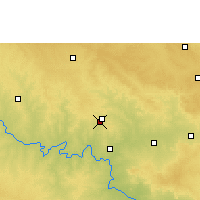 Nearby Forecast Locations - Kalaburagi - Map