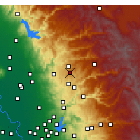 Nearby Forecast Locations - Grass Valley - Map