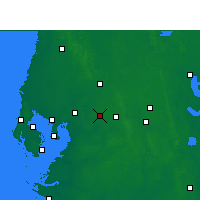 Nearby Forecast Locations - Plant - Map