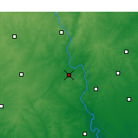 Nearby Forecast Locations - Wadesboro - Map