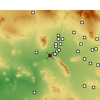 Nearby Forecast Locations - Buckeye - Map