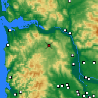 Nearby Forecast Locations - Clatskanie - Map