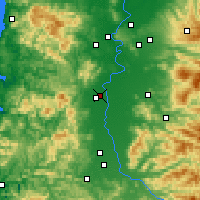 Nearby Forecast Locations - Corvallis - Map