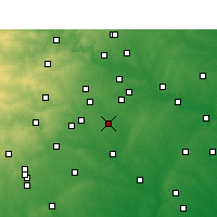 Nearby Forecast Locations - Lockhart - Map