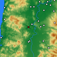 Nearby Forecast Locations - Monmouth - Map