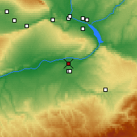 Nearby Forecast Locations - Umatilla - Map