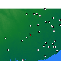 Nearby Forecast Locations - Wharton - Map