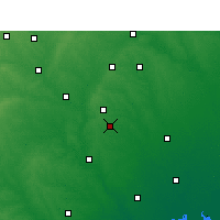 Nearby Forecast Locations - Yoakum - Map